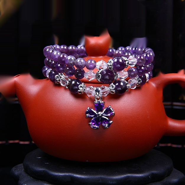 Ethnic Style Jewelry Natural Amethyst Bracelet For Women – Premium 0 | RICALOUX