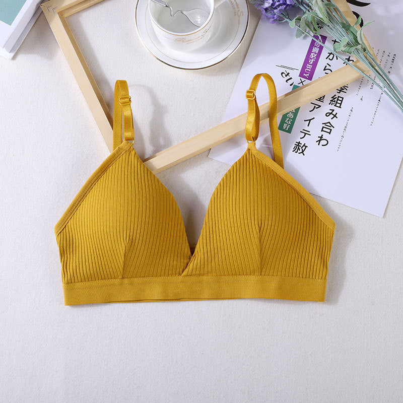 Breathable Strapless Bra For Young Girls With Straps by Ricaloux