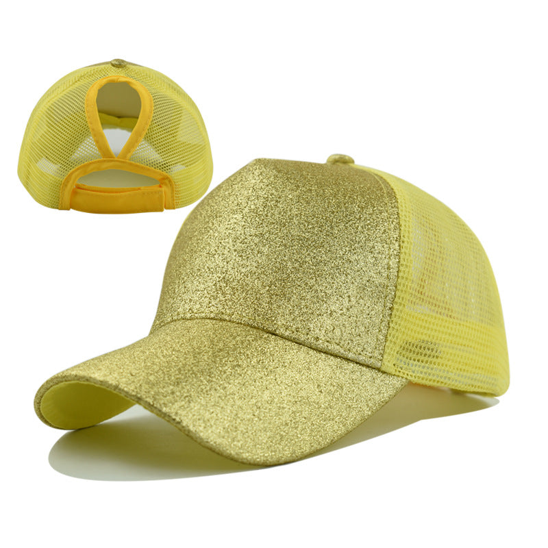 Women's Netting Breathable, Allowing Hair To Be Exposed. Fashionable And Simple Style Baseball Cap. Suitable For Sisters To Go Out And Do Outdoor Activities. by Ricaloux