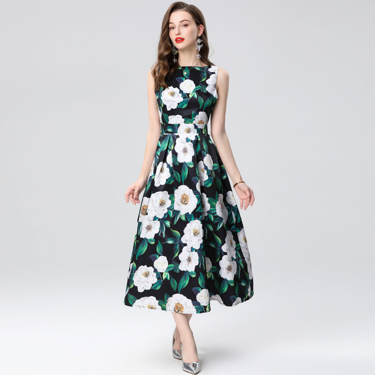 Women's 3d Cutting Waist A-line Skirt – Premium 0 | RICALOUX