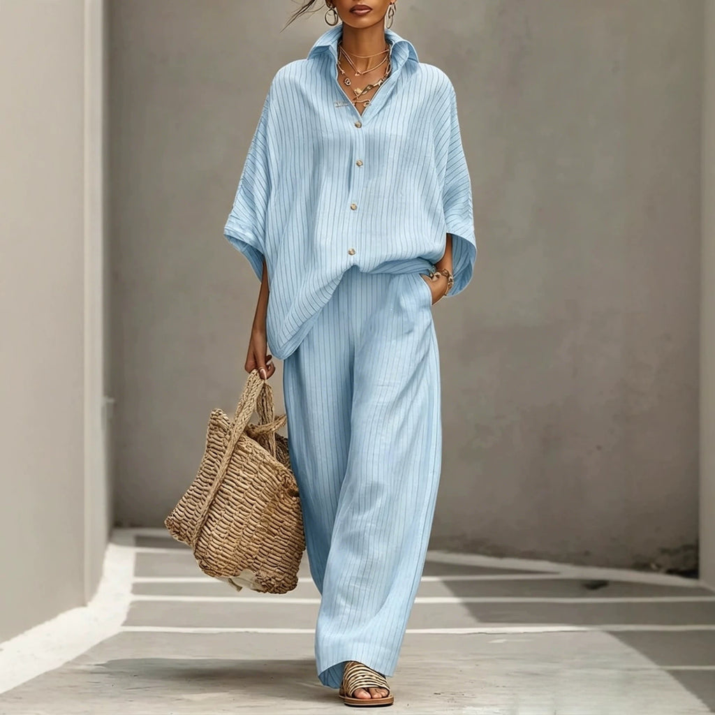 Womens Cardigan Set Casual And Elegant Womens Outfit by Ricaloux
