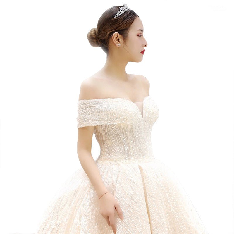 Dreamy Word Shoulder Is Thin European And American Long Tail - RICALOUX