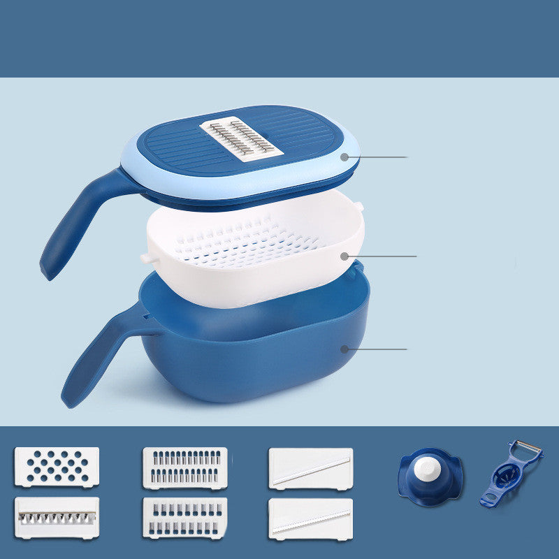 Home Minimalist Kitchen Multifunctional Slicer And Grater by Ricaloux