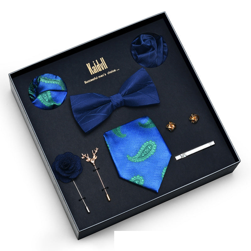 Eight Piece Tie Square Bow Tie Brooch – Premium 0 | RICALOUX
