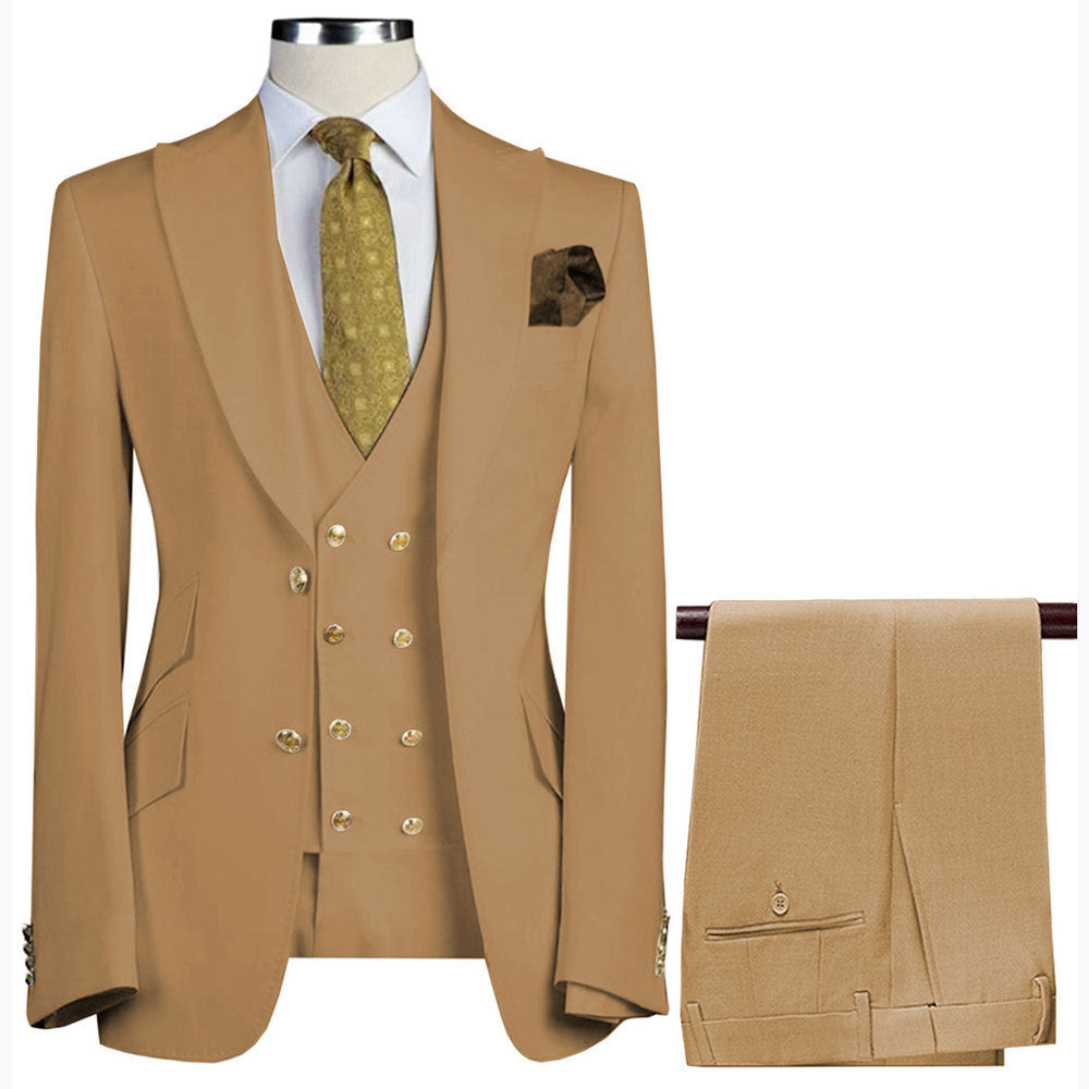 Casual And Versatile Mens Suit Vest Three-Piece Set – Premium 0 | RICALOUX