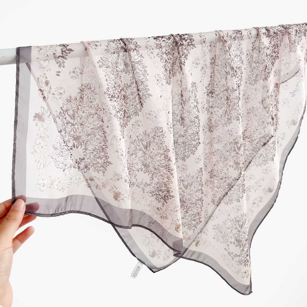 New Breathable Versatile Silk Chiffon Scarf For Women, Also Usable As A Shawl – Premium 0 | RICALOUX
