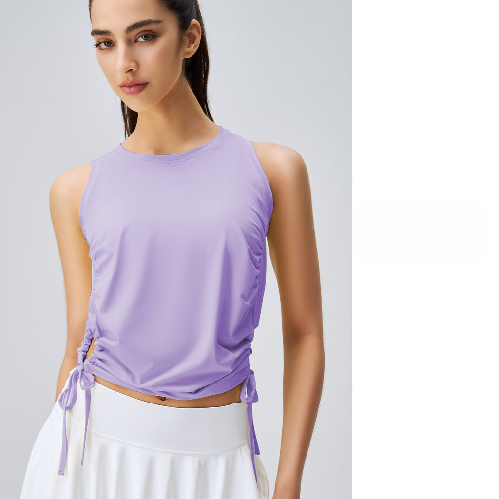 New Women's Yoga Tops For Spring & Summer With Sun Protection, Professional High-End Stylish Fitness Vests, Quick-Dry Sports Shirts For Women – Premium 4 | RICALOUX