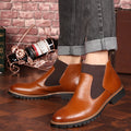 Brock Leather Boots Men Shoes Men Martin Boots by Ricaloux