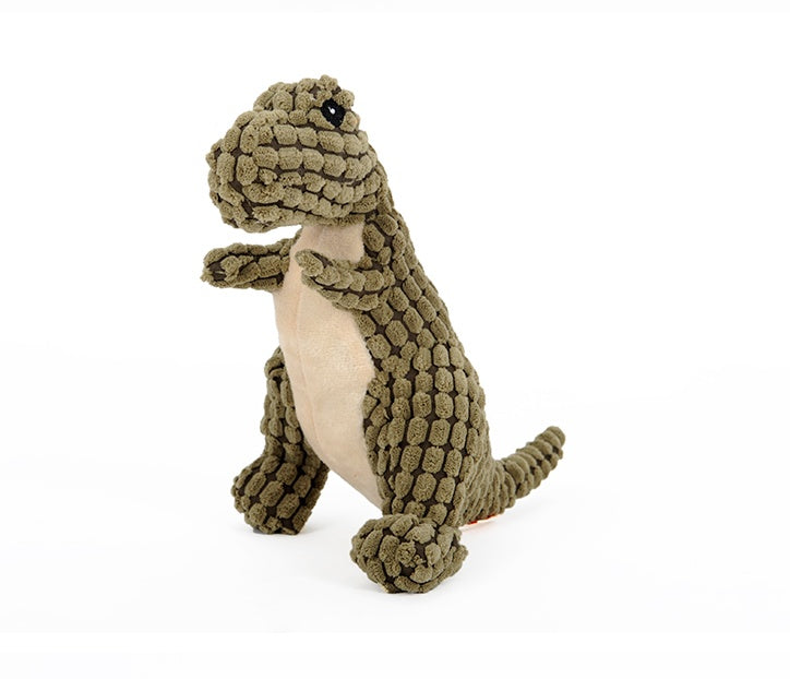 Dinosaur Pet Toys Giant Dogs Pets Interactive Dog Toys For Large Dogs Chew Toys Chihuahua Plush Stuffing Squeakers by Ricaloux