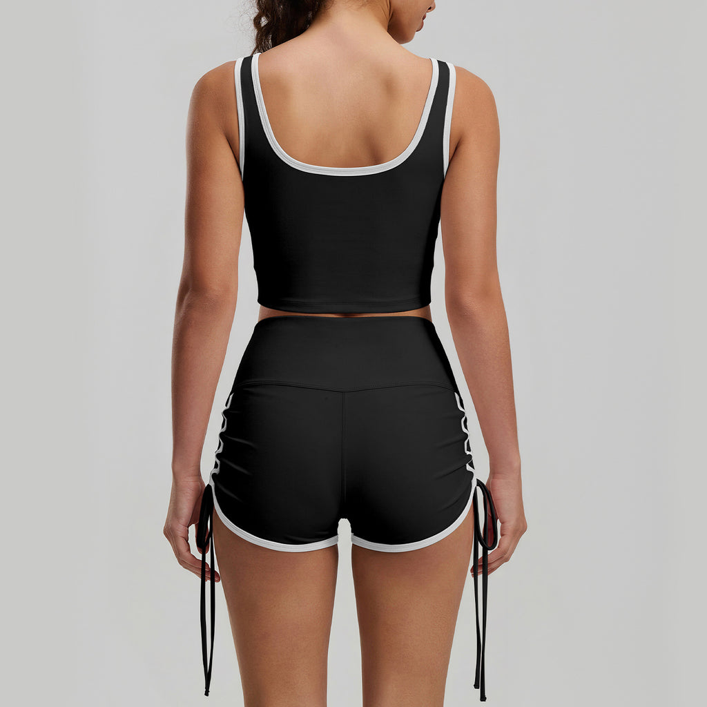 2026 Spring & Summer Sports Set With Built-in Chest Pads, High Support, Slim Fit, Breathable, For Cycling, Workout & Yoga by Ricaloux