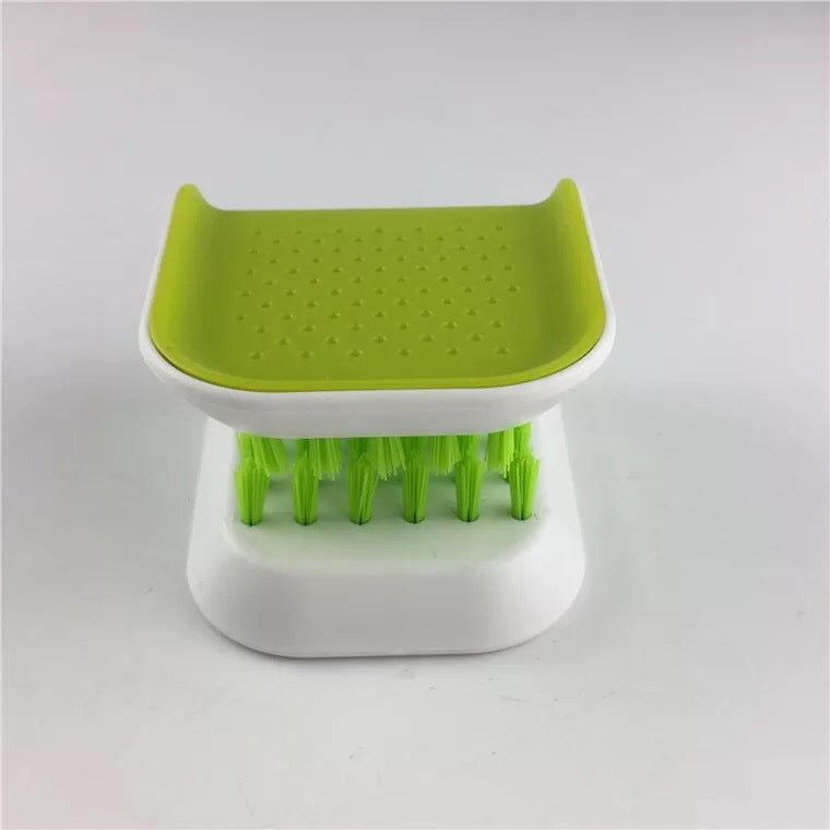 U-Shaped Knife And Cutlery Cleaner Brush Home Kitchen Cleaning Brushes Bristle Scrub Kitchen Washing - RICALOUX