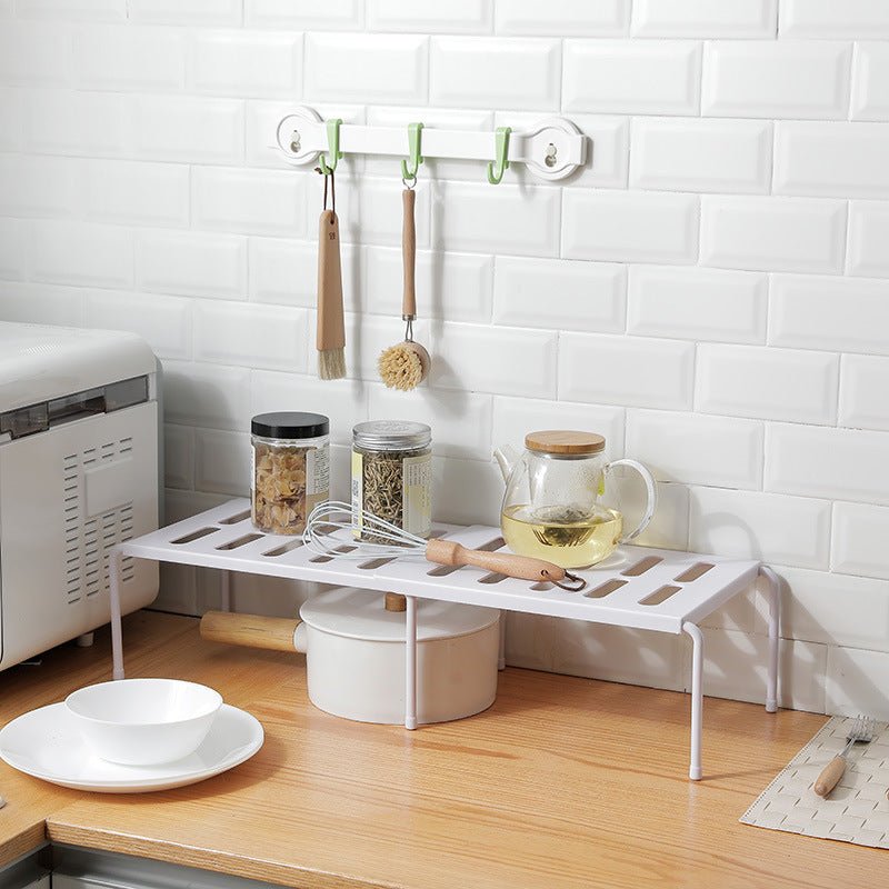 Telescopic kitchen rack kitchen supplies rack - RICALOUX