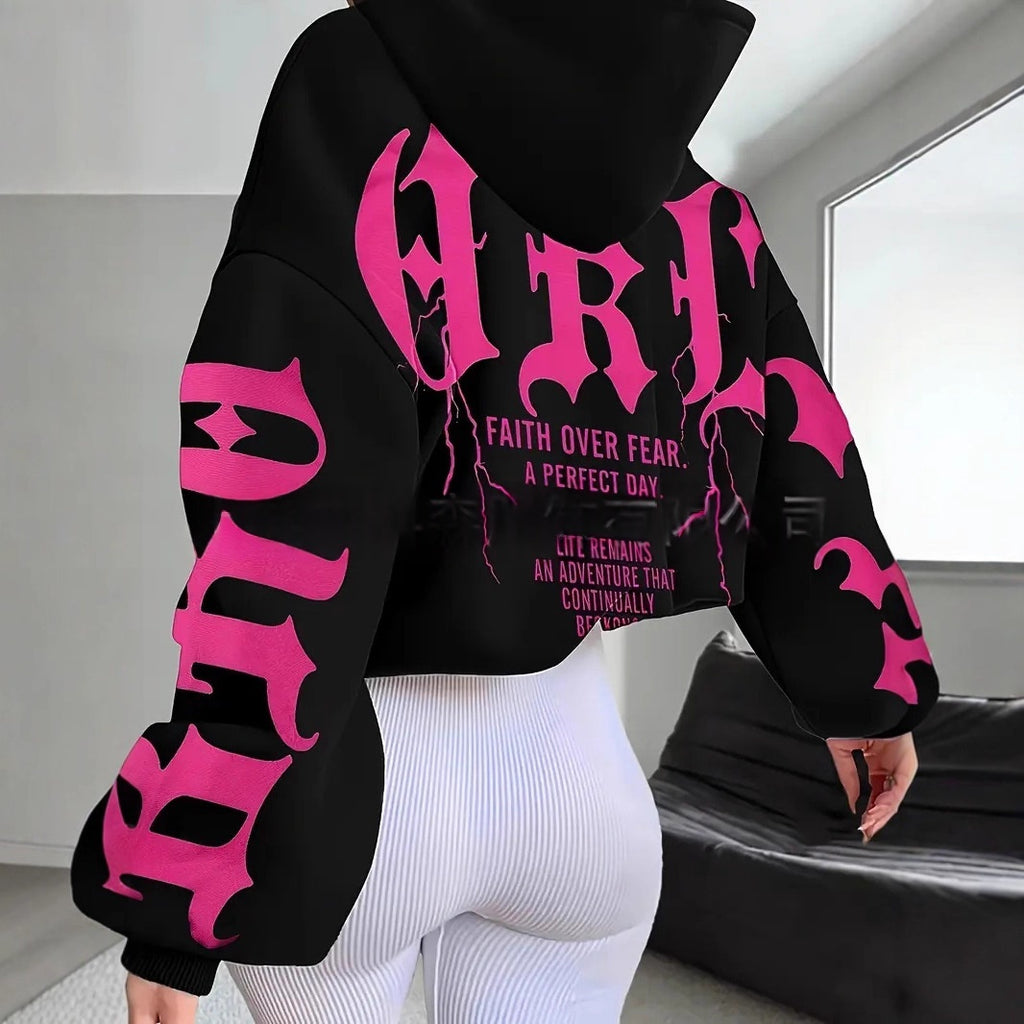 Womens Casual Sweatshirt With 3D Digital Print – Premium 0 | RICALOUX