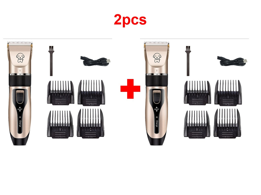 Professional Low Noise Pet Hair Clipper Easy Grooming For Dogs & Cats by Ricaloux