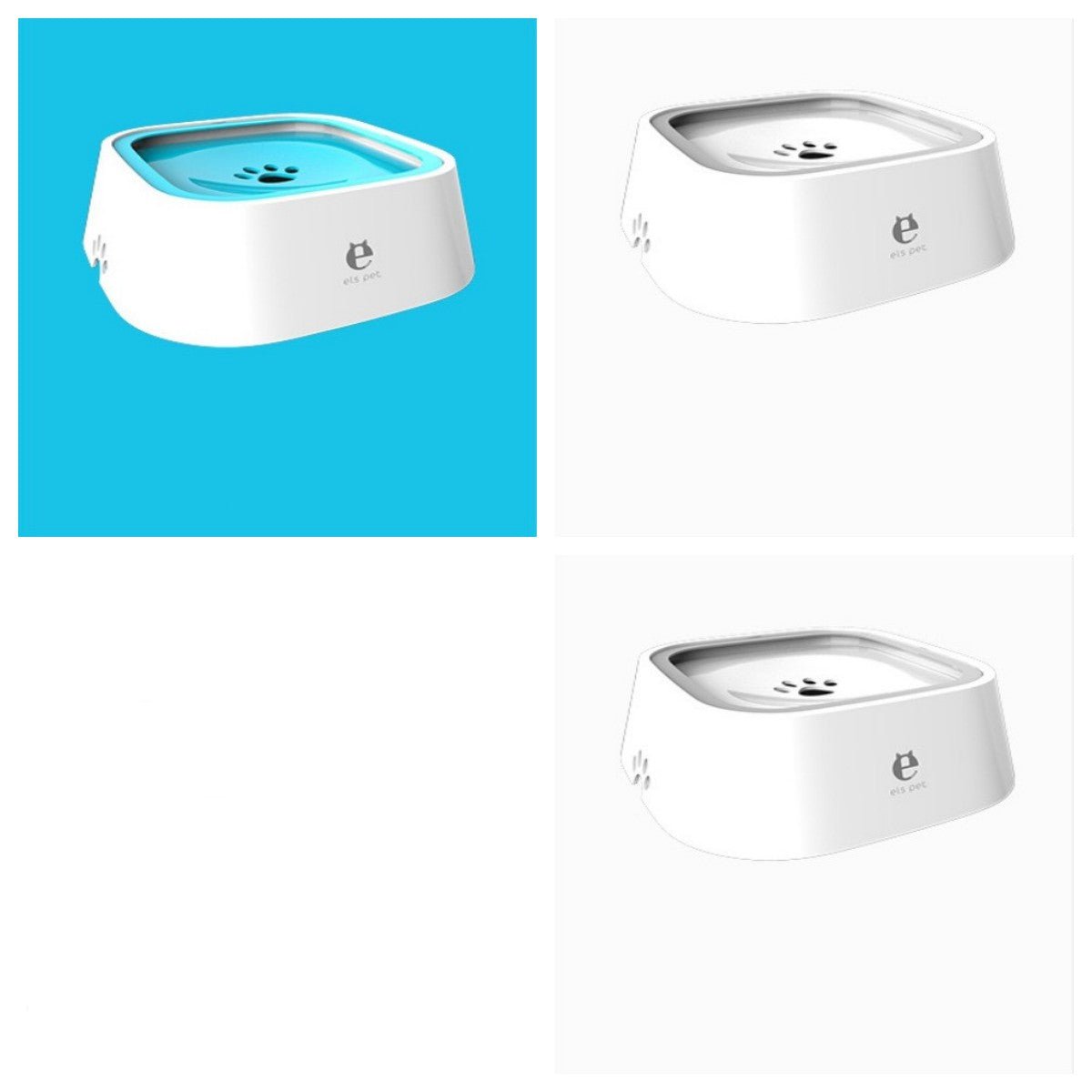1.5L Cat Dog Water Bowl Carried Floating Bowl Anti-Overflow Slow Water Feeder Dispenser Pet Fountain ABS&PP Dog Supplies - RICALOUX