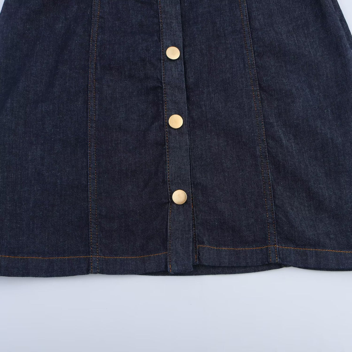 Women's Versatile Classic Denim Mini Dress by Ricaloux