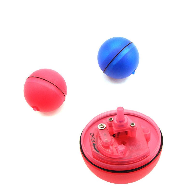 LED Laser Electronic Rolling Pet Funny Cat Toy Ball - RICALOUX