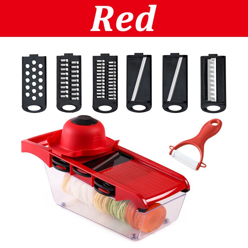Multifunctional Vegetable Cutter Home Kitchen Slicing And Dicing Fruit Artifact - RICALOUX