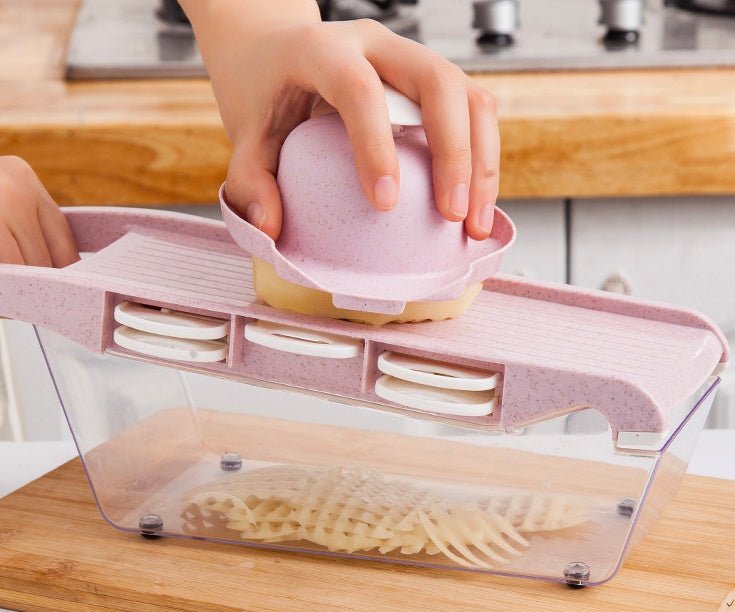 Multifunctional Vegetable Cutter Home Kitchen Slicing And Dicing Fruit Artifact - RICALOUX