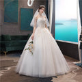 Going out Sasen light wedding dress - RICALOUX