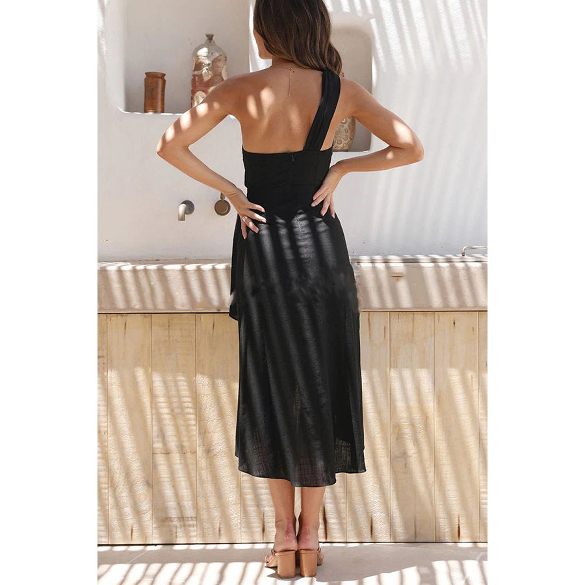 Fashion Sexy Elegant Slim Fit Dress - RICALOUX