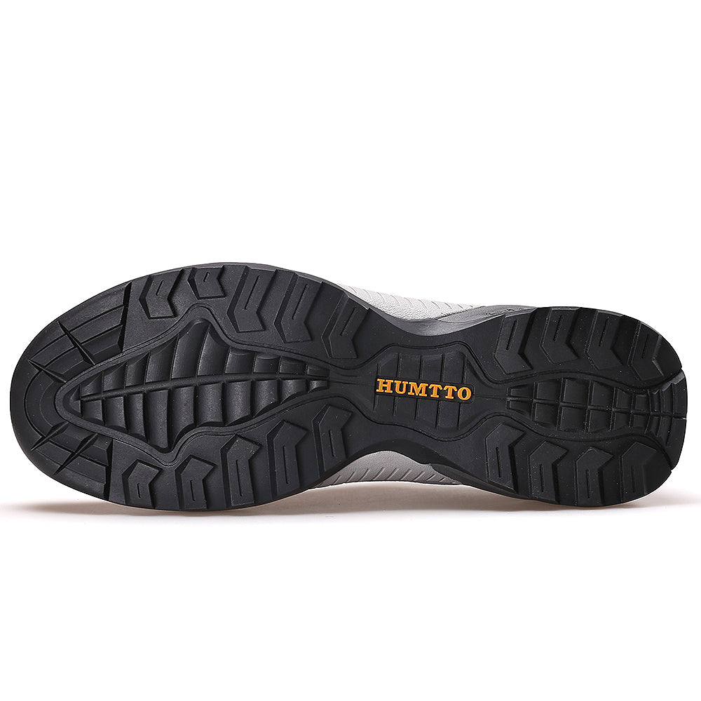 Walking Shoes Men Leather Sneakers Outdoor Sports Climbing Camping Non-slip Wearable Trekking Shoes by Ricaloux