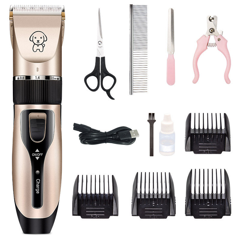Professional Low Noise Pet Hair Clipper Easy Grooming For Dogs & Cats by Ricaloux