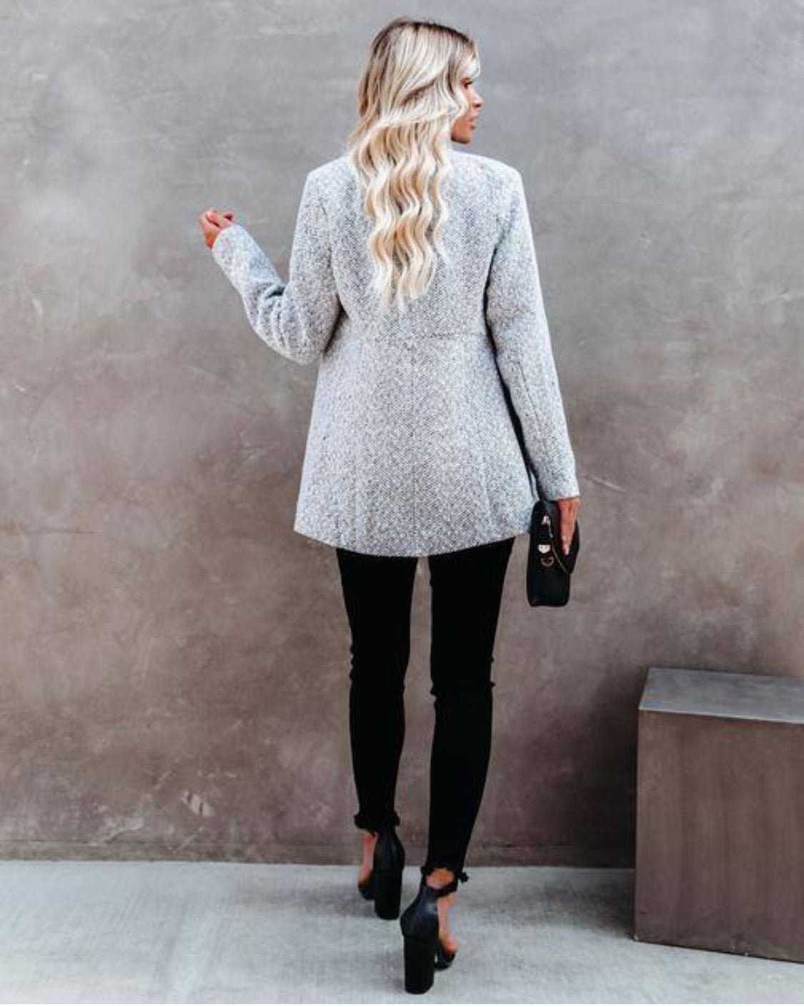 Fashionable And Versatile Woolen Suit Coat For Women - RICALOUX