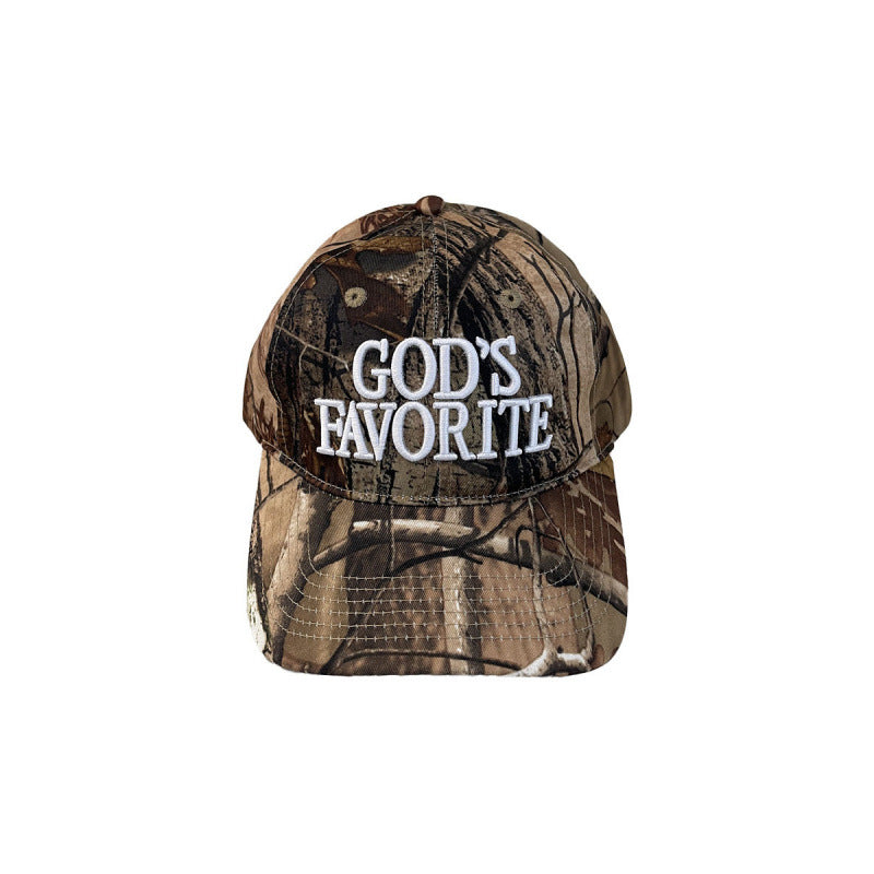 Niche Retro Camouflage Baseball Cap Super Cool And Three-dimensional by Ricaloux