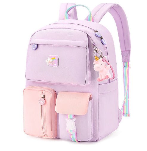 Girls Lightweight Children Spine Protection Shoulder Bag - RICALOUX