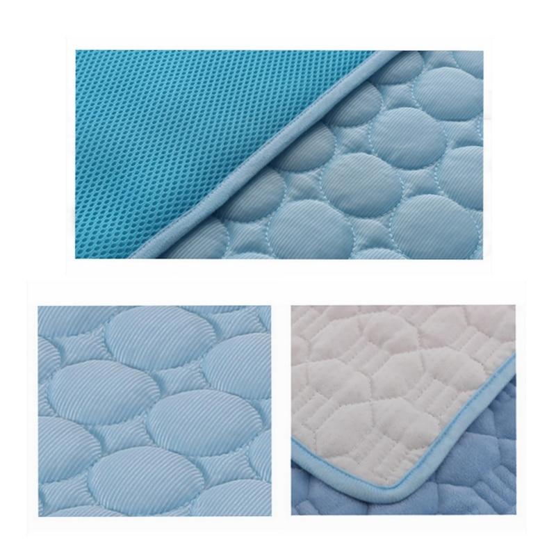 Pet Dog Cat Ice Silk Cold Nest Pad For Cooling In Summer - RICALOUX