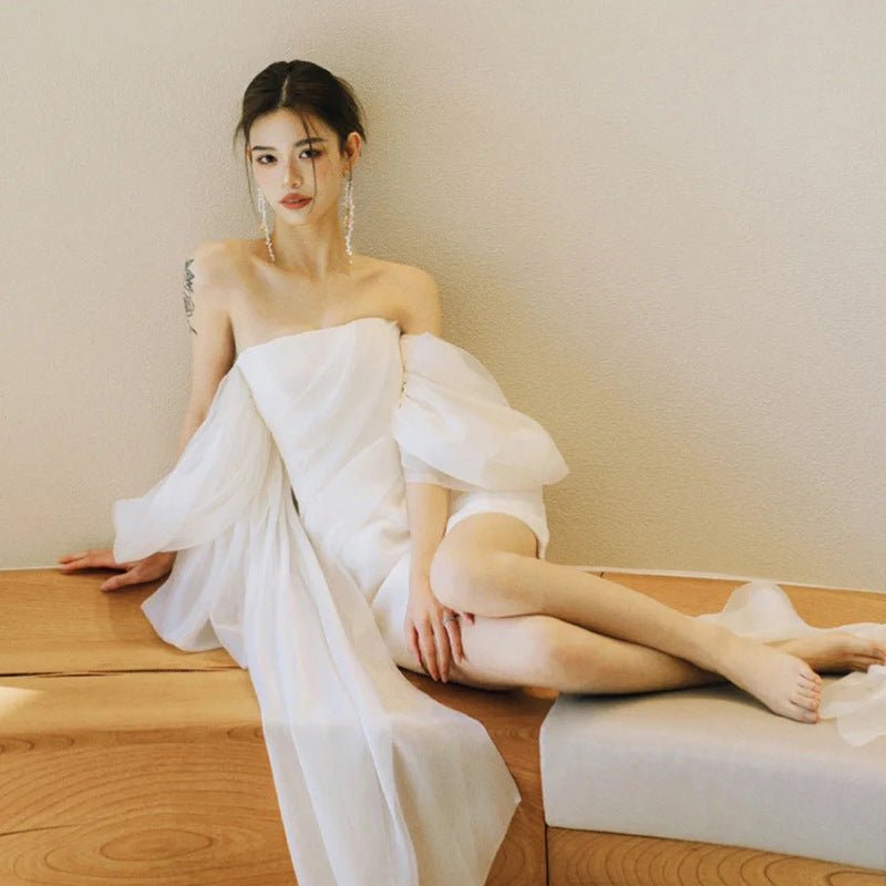 Small Light Wedding Dress Short Super Fairy - RICALOUX