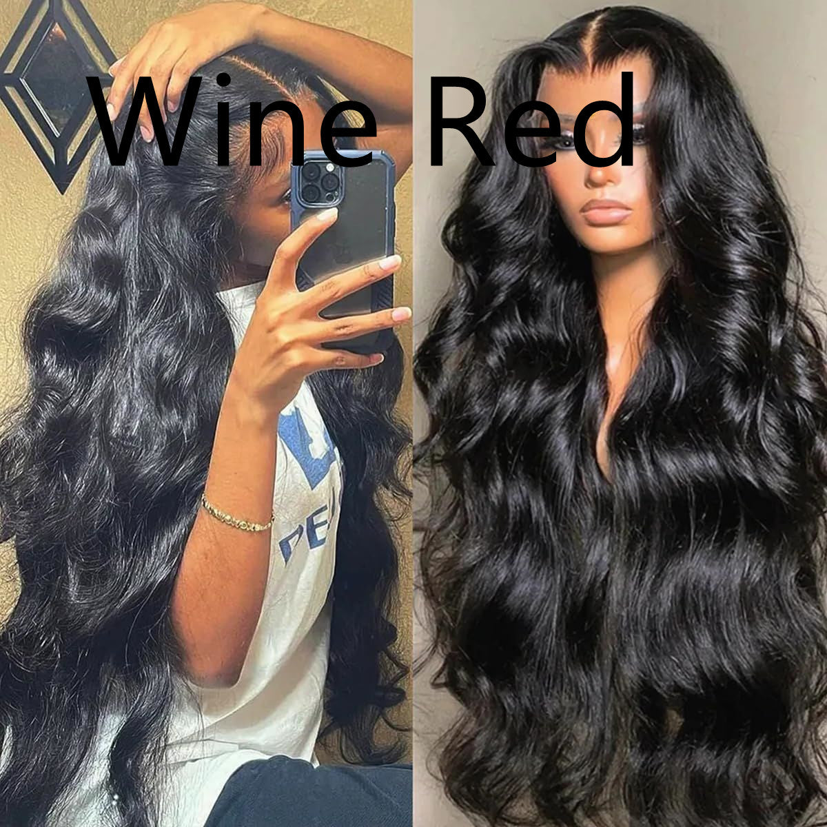 Women's Long Curly Hair Big Wave Wigs Chemical Fiber Full-head Wig – Premium 0 | RICALOUX