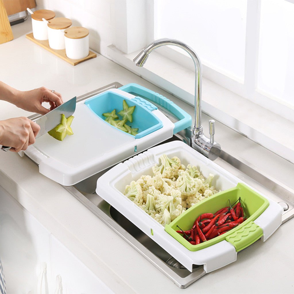 Kitchen drain cutting board - RICALOUX