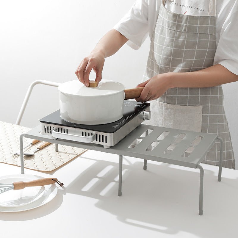 Telescopic kitchen rack kitchen supplies rack - RICALOUX