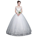 Qidi wedding dress shoulder wedding dress - RICALOUX