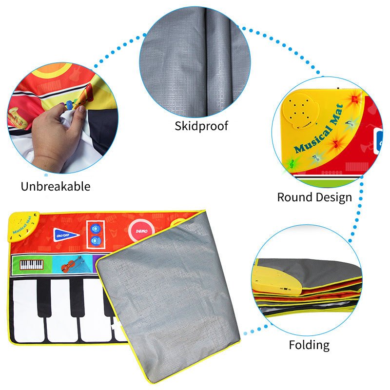 Piano blanket for babies and children - RICALOUX
