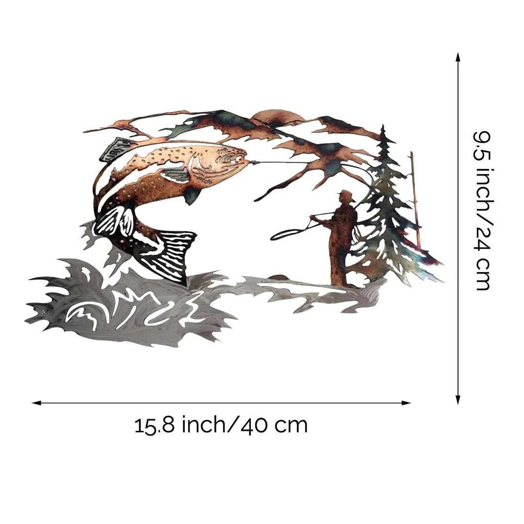 Home Decor Mallard Alloy Wall Art - RICALOUX