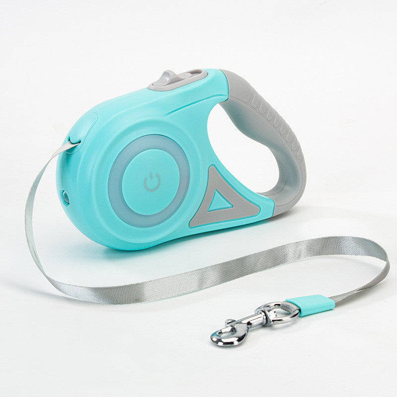 Dog Leash Retractable Leash And Dog Collar Spotlight Automatic Pet Dog Cat Traction Rope For Small Medium Dogs Pet Product by Ricaloux
