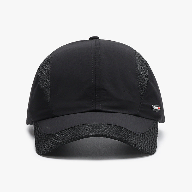 Summer Men's And Women's Quick-drying Mesh Breathable Adjustable Fashionable Casual Style Baseball Cap Suitable For Outdoor Daily Commuting by Ricaloux