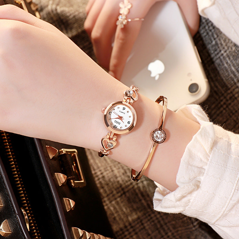 Simple Rhinestone Jewelry For Women Casual Watch – Premium 0 | RICALOUX
