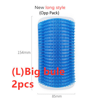 Cat Self-Grooming Brush Pet Wall Rubbing Device by Ricaloux