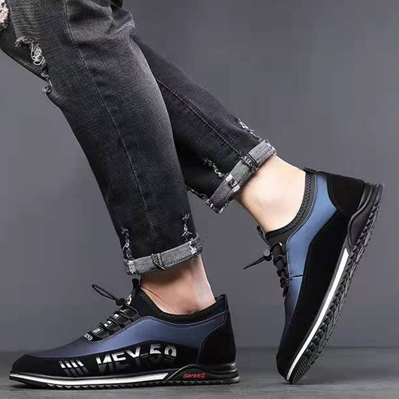 Letter Print Sneakers Men No Tie Outdoor Running Sports Shoes – Premium 4 | RICALOUX