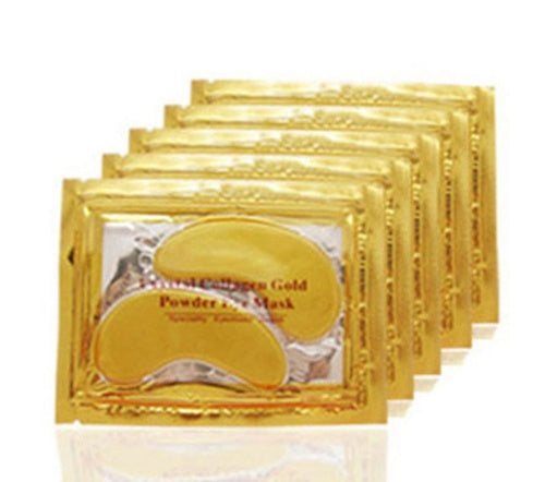 Beauty Gold Crystal Collagen Patches For Eye Anti-Aging Acne Eye Mask Korean Cosmetics Skin Care by Ricaloux