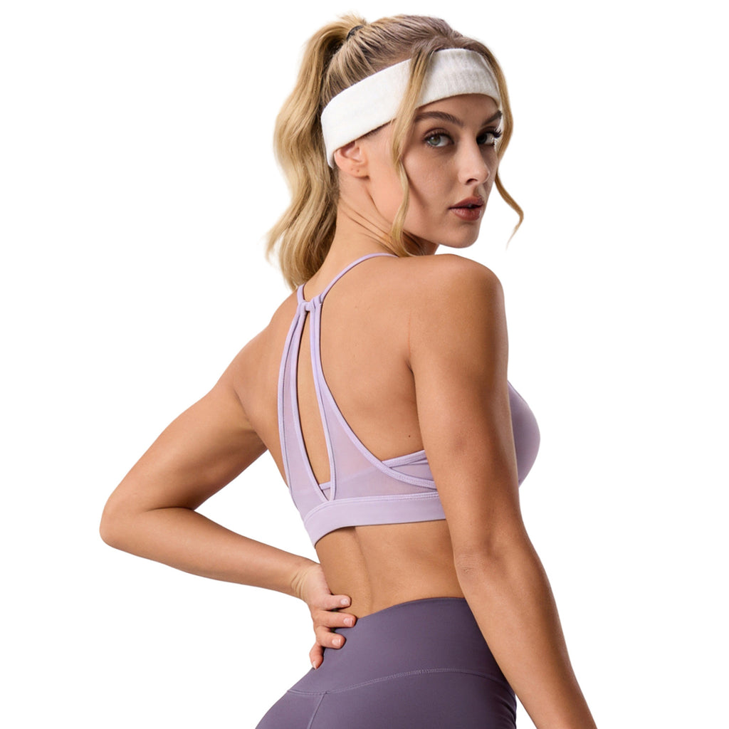 Summer Linear Sports Outfit, Anti-Chafing Activewear For Outdoor Running, Fitness & Yoga by Ricaloux