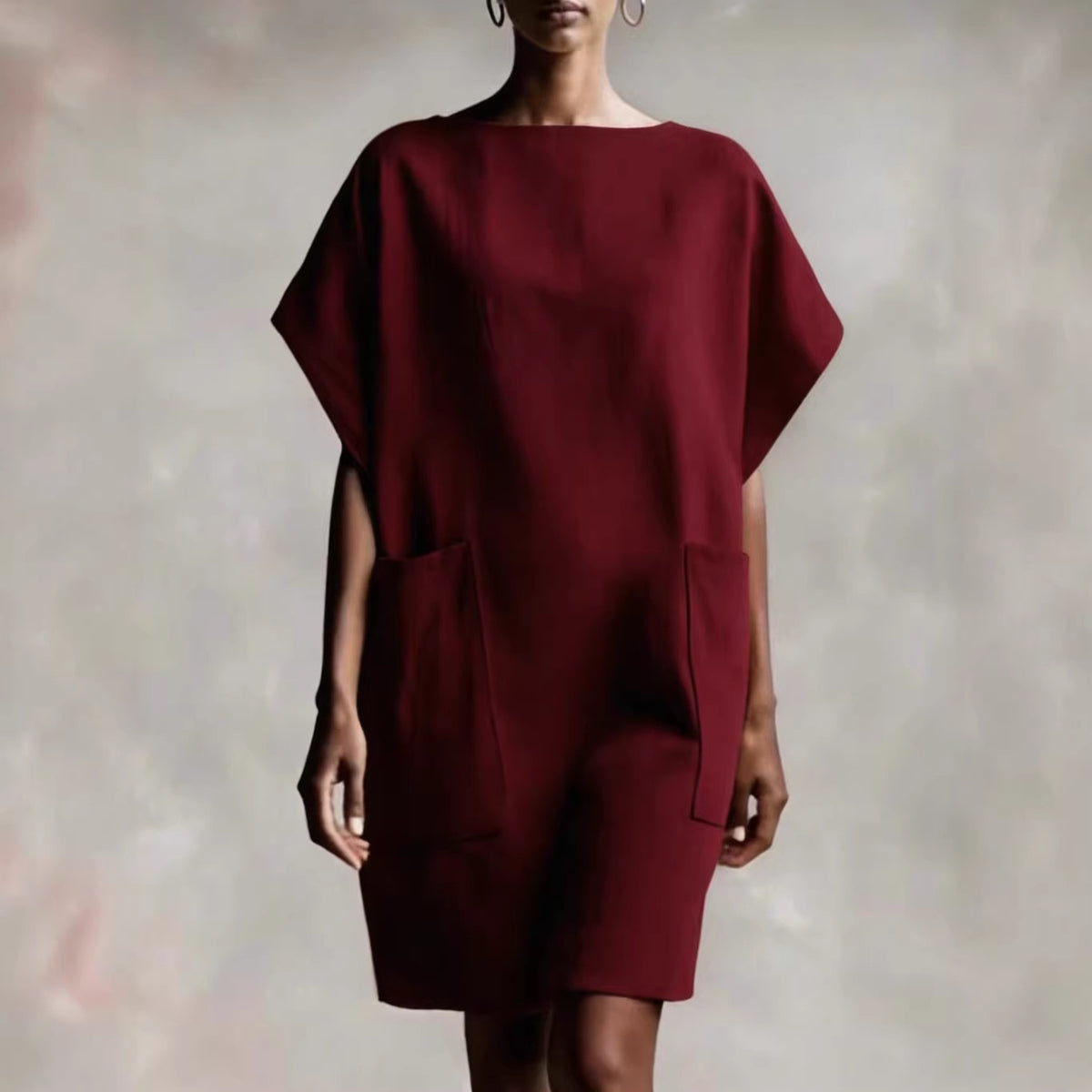 New Womens Loose-fitting Fashionable Casual Dress by Ricaloux