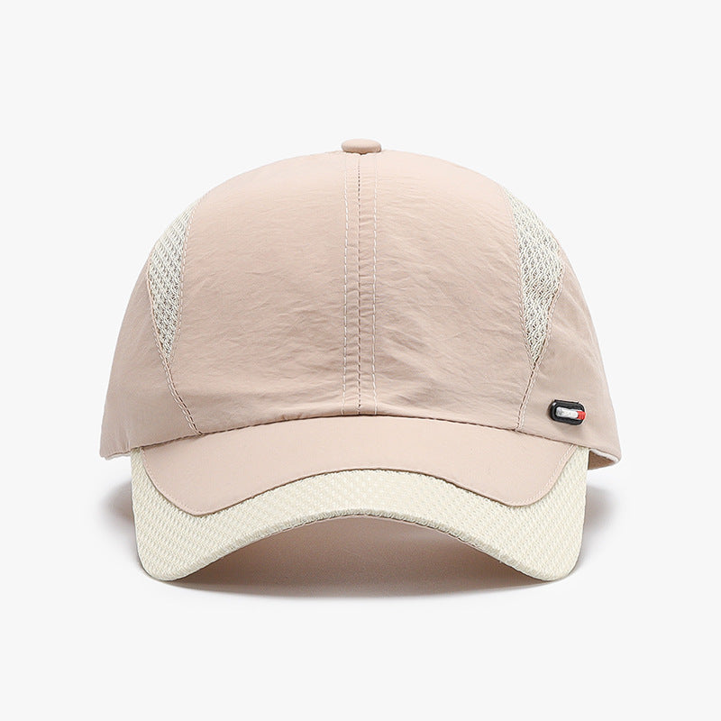 Summer Men's And Women's Quick-drying Mesh Breathable Adjustable Fashionable Casual Style Baseball Cap Suitable For Outdoor Daily Commuting by Ricaloux