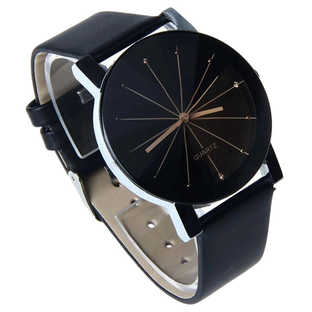 Couple convex meridian belt watch casual men and women children table electronic watch – Premium 0 | RICALOUX