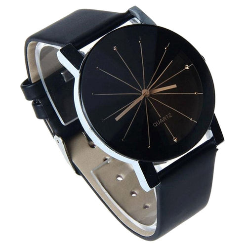 Couple convex meridian belt watch casual men and women children table electronic watch – Premium 0 | RICALOUX
