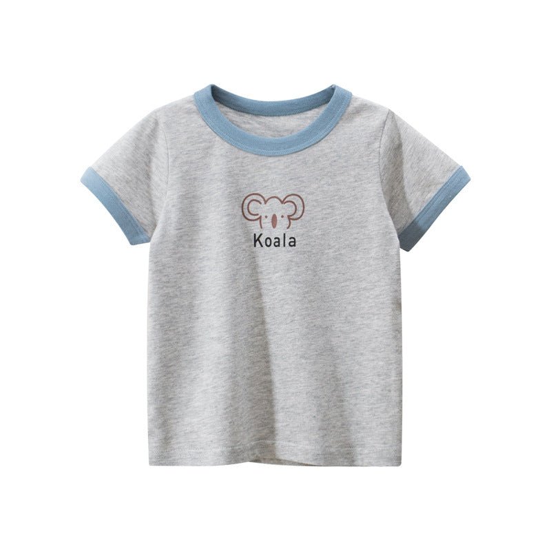 Girls' Short-sleeved T-shirt Children's Clothing - RICALOUX